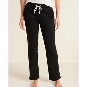 French Terry Straight-Leg Sweatpants for Women